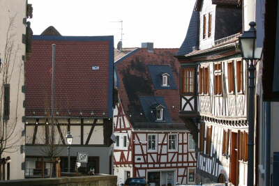 Blick zur Doppesstra�e