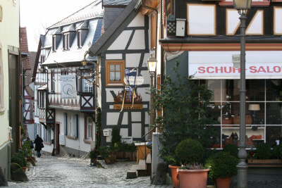 Blick von der Schirn in die Grabenstra�e