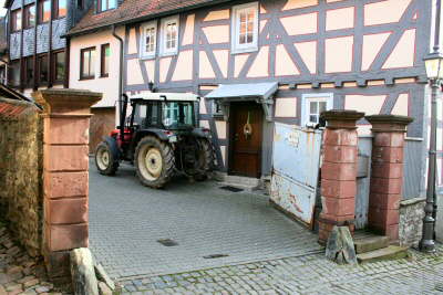 Kronberg ist eben doch irgendwie noch ein Dorf ...